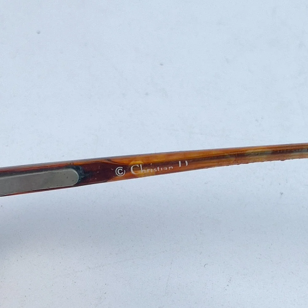 Christian Dior 285941‎ Women's Eyeglasses Brown Plastic Full Rim 56-15-135 mm